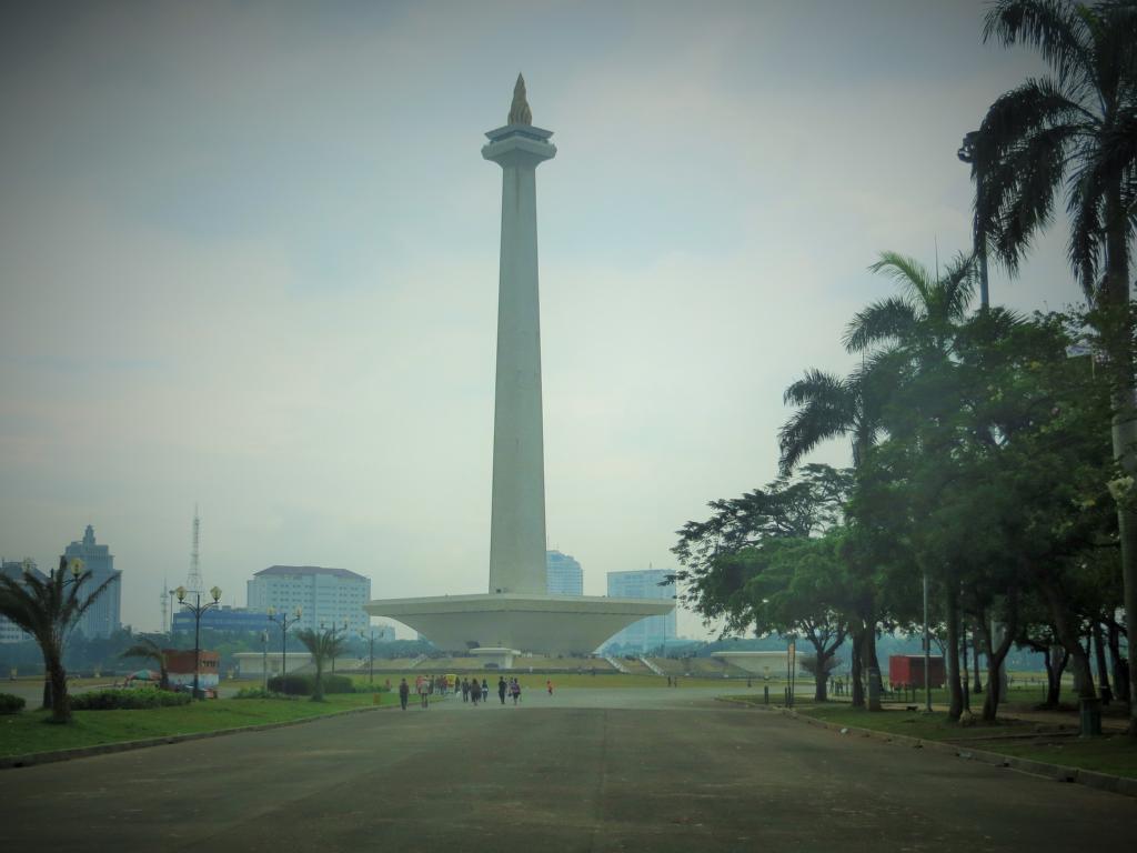 Das Nationaldenkmal in Jakarta