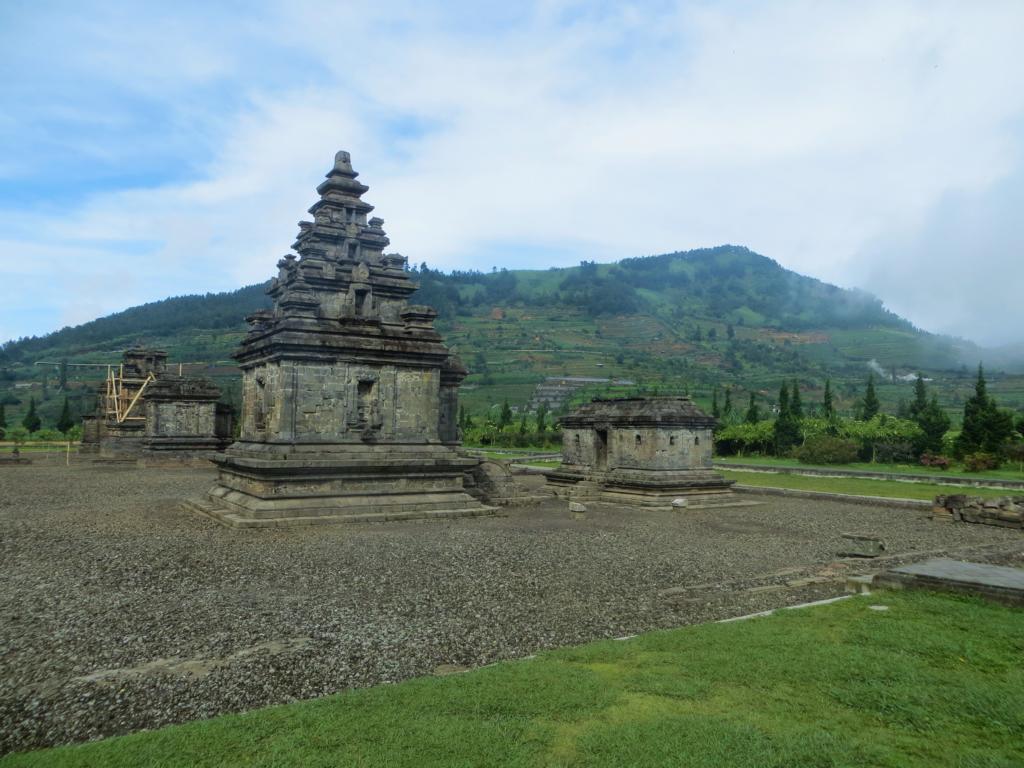Tempelkomplex auf dem Dieng Plateau