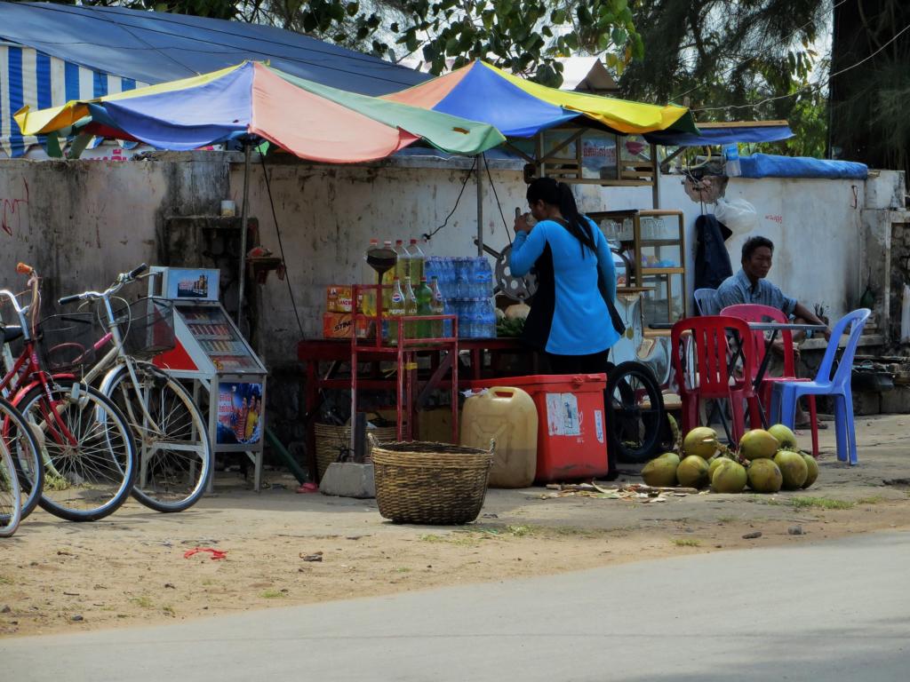 alltägliches Strassenbild in Kambodscha