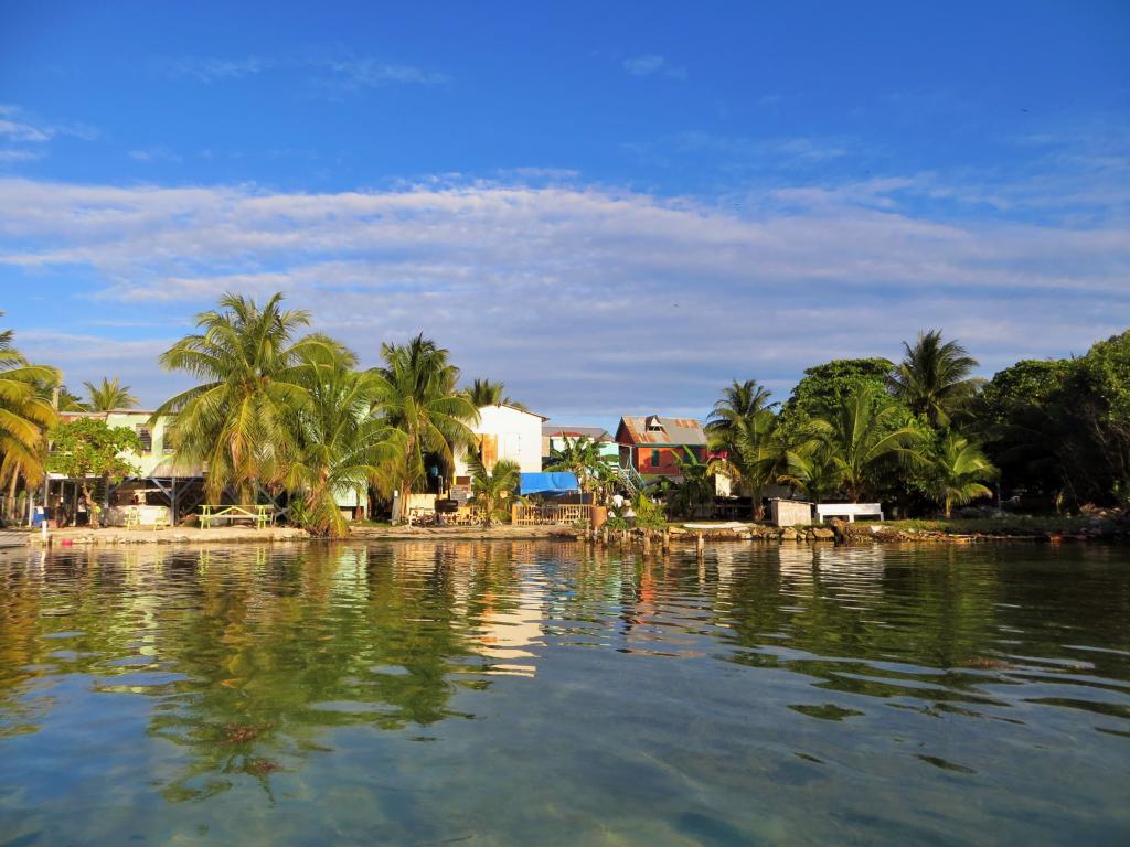 Ankunft im Paradies Caye Caulker in Belize.