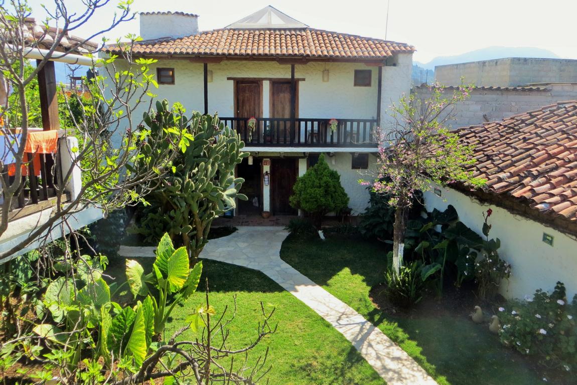 Das Rossco Backpackers in San Cristobal de las Casas besitzt ein schönes Anwesen.
