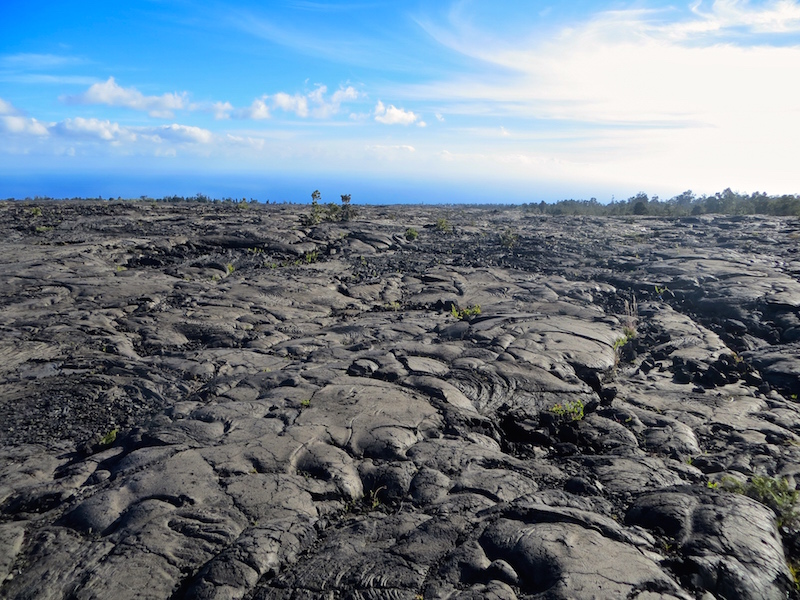 Der vulkanische Ursprung der Insel ist überall zu sehen.