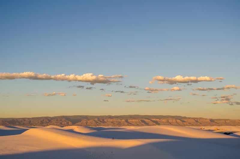 White Sands Nationalpark in New Mexiko - Foto von synke-unterwegs.com 